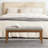 Isaura Polyester Upholstered Bench-2090126893
