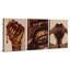 3 Piece Wrapped Canvas Wall Art