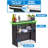GoBar Portable Bar Table with Multi-Colour LED Lights - Mobile Bartender Station
