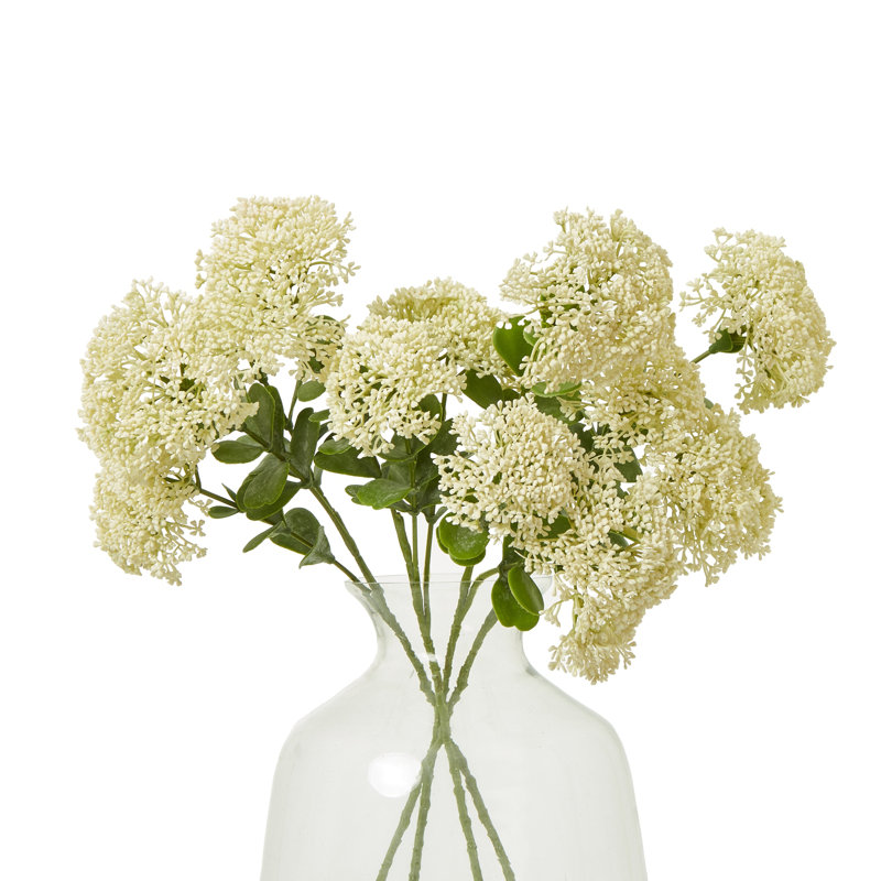 Arrangement, 58cm H x 14cm W x 8cm D, Cream