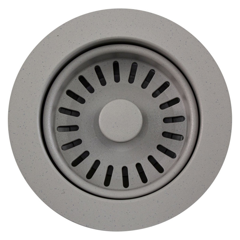 Basket Strainer, Concrete Gray