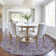 Machine Washable Indoor/Outdoor Xhevrie Purple Rug