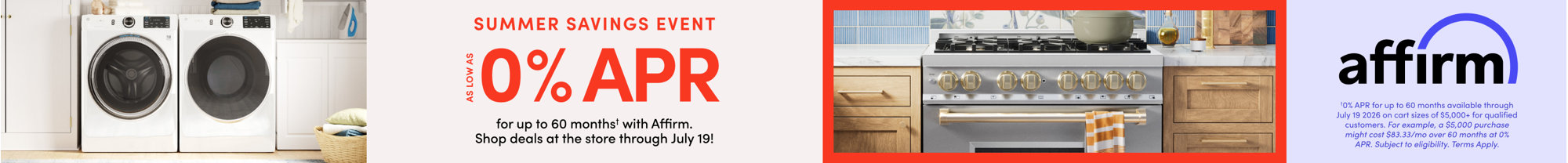 summer savings event