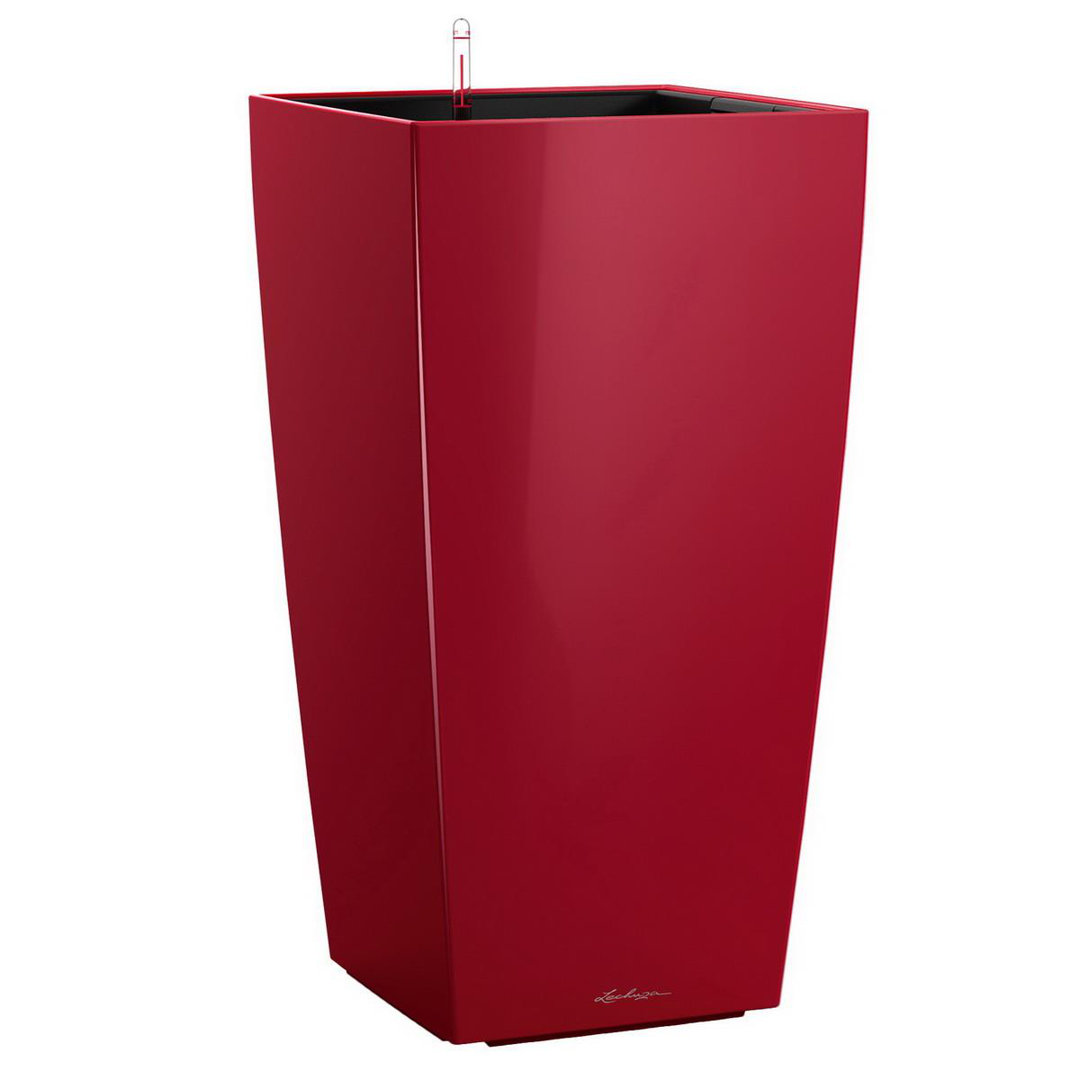 Cubico Plastic Self-Watering Plant Pot