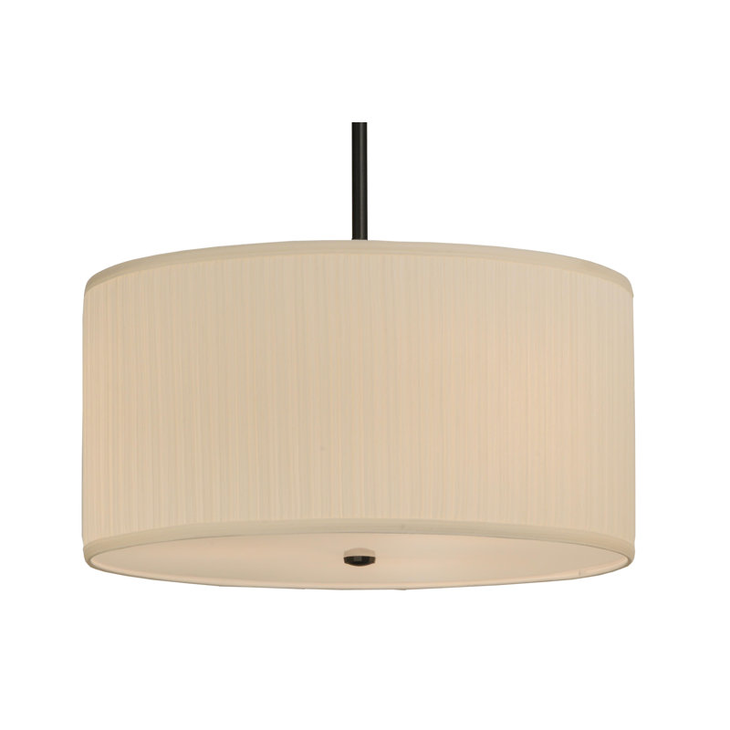 3 - Light Chandelier, 14" - 82" H x 24" W x 24" D