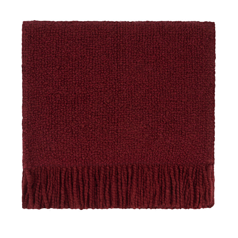 Talassa Rozella Throw, Scarlet