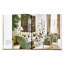 Graphic Image The Principles Of Pretty Rooms Coffee Table Book, Leather, Ivory