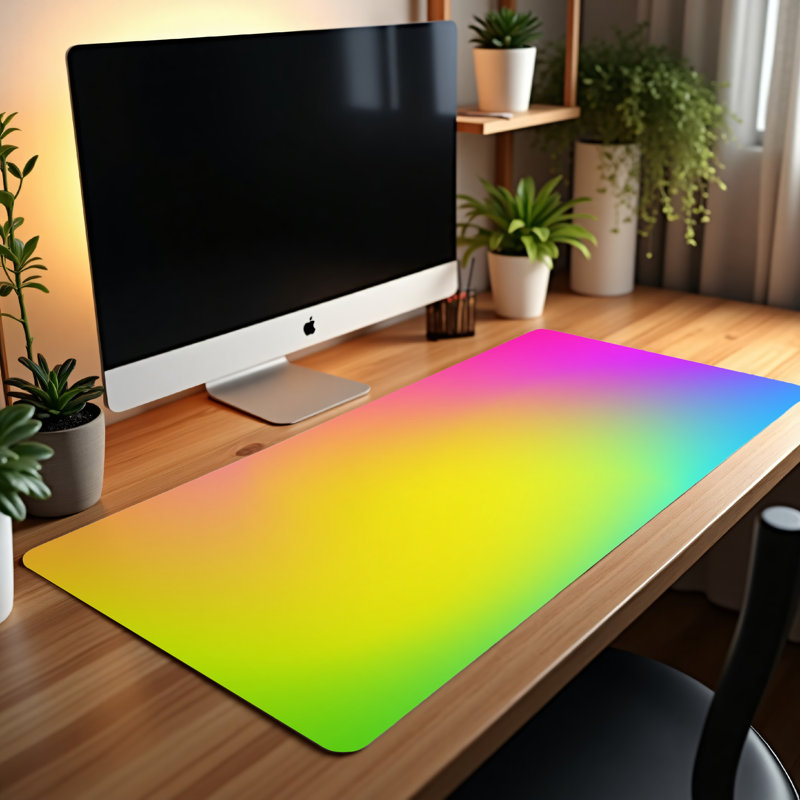 Polyester Desk Pad, 23.6x13.8
