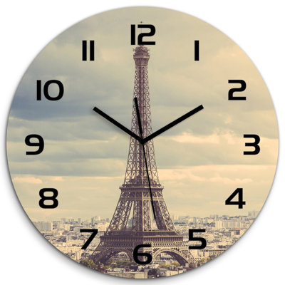 Jerryca Glass Wall Clock