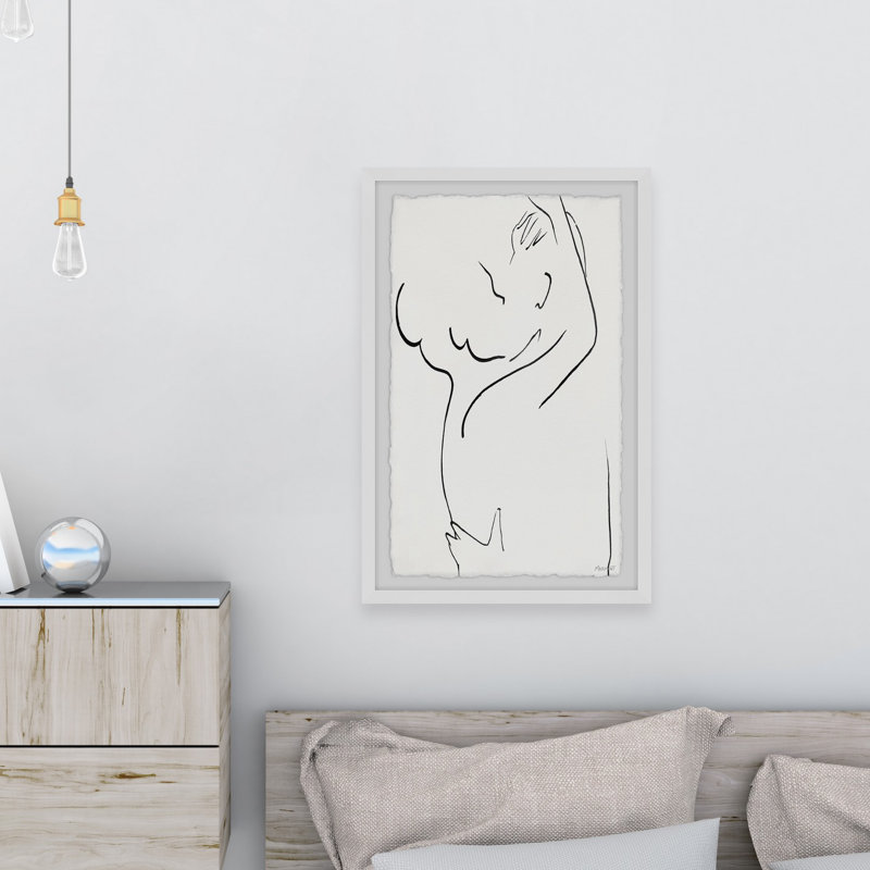 Love Sketch - Single Picture Frame Print, 91cm H x 61cm W x 3.81cm D