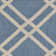 Tapis intérieur / extérieur bleu / beige Arneshia