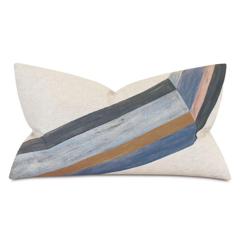 Housse et insert de coussin décoratif à rayures Hawley