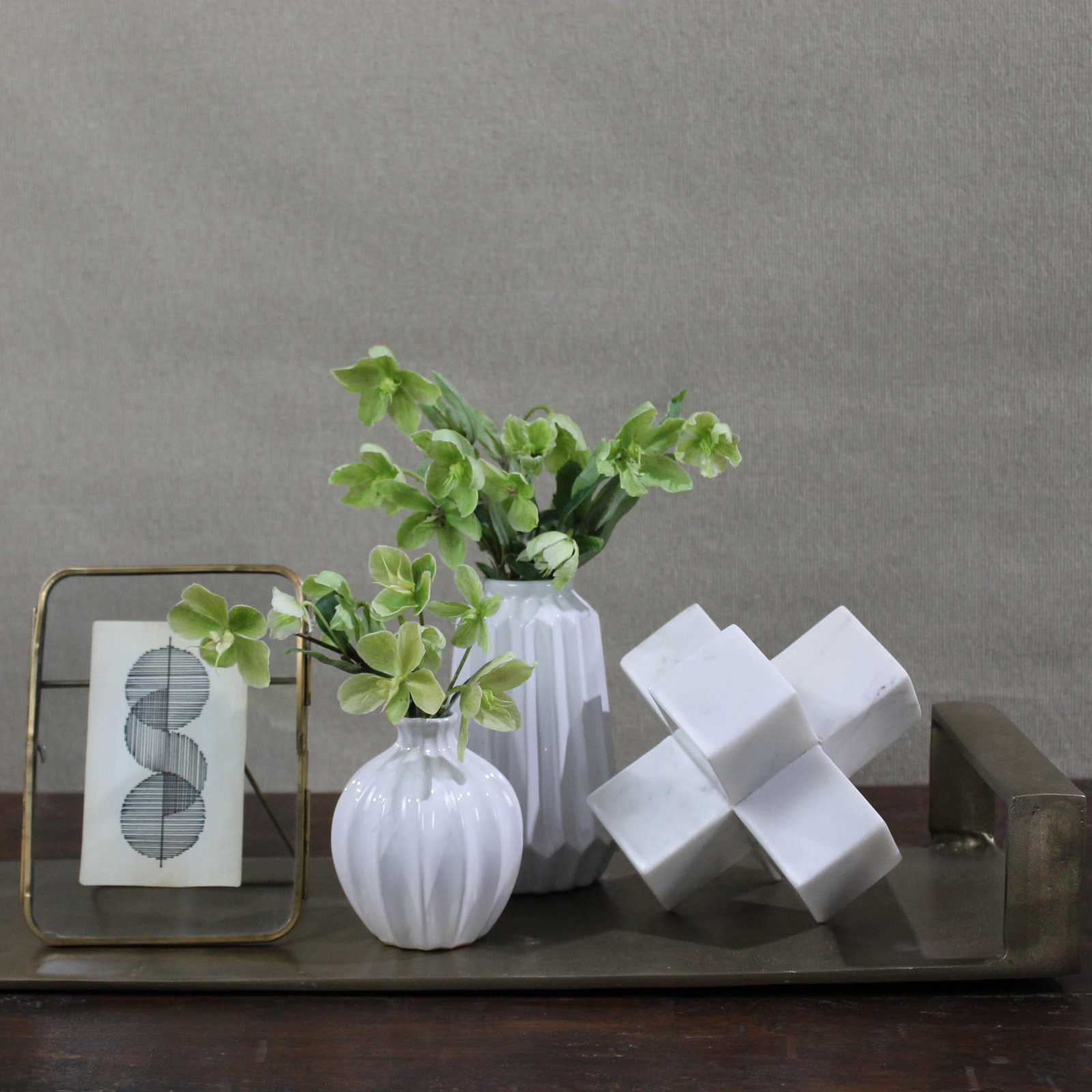 Crellen Sculpture, White