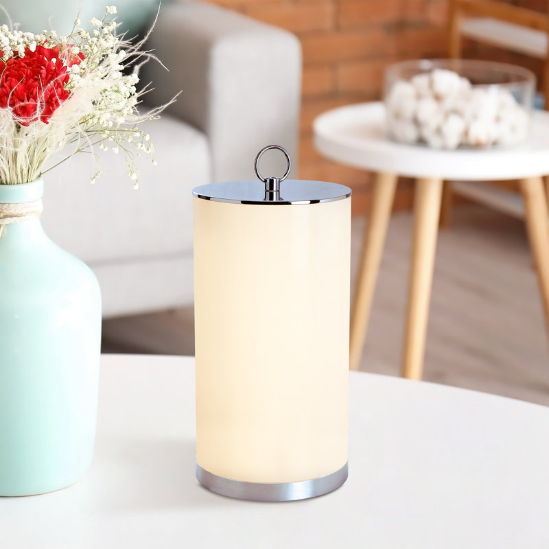 Lampe de table 17,2 po argent