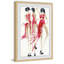 « vogue rouge », reproduction de peinture à l’acrylique encadrée-25672195
