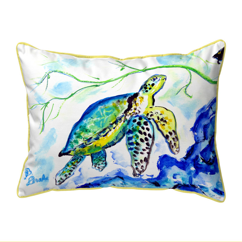 Outdoor Reversible Throw Pillow, Extra Large