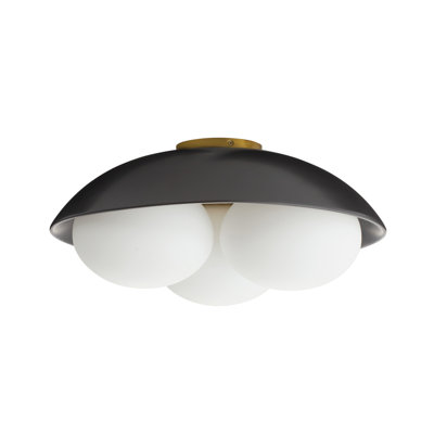 Glaze Large Flush Mount