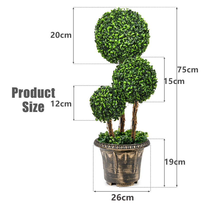 25cm Faux Bonsai Tree in Pot