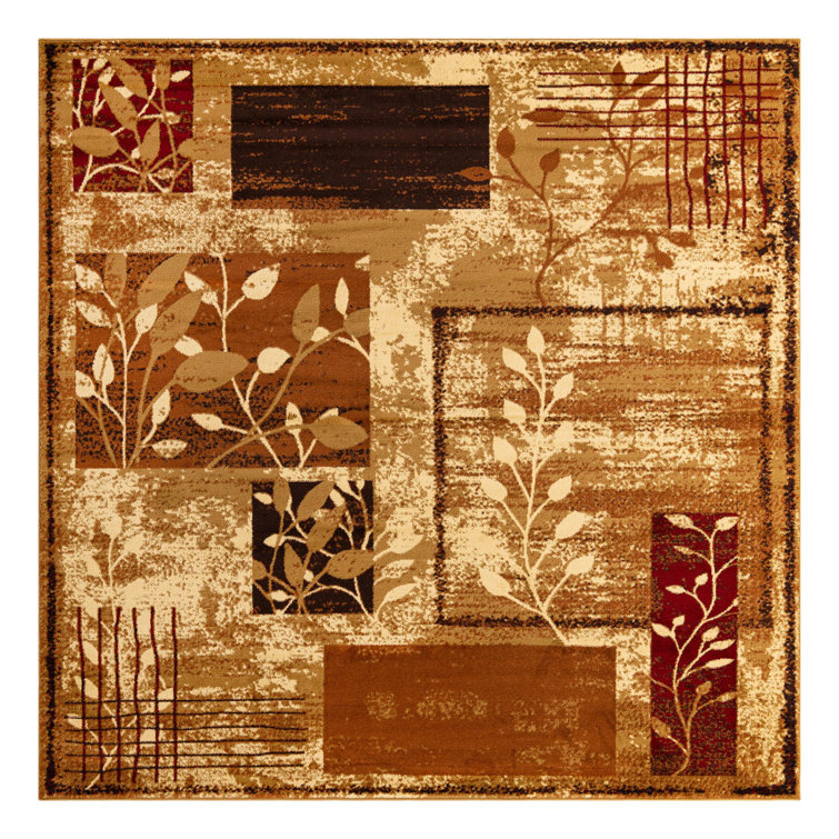 Cafe Floral Indoor Rug