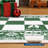 5x7 Checkered Christmas Area Rug, Washable Non Slip Low Pile Rug for Dining Room, Green-894471928-894471935