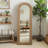Wooden Bead Frame Full Length Mirror-1089864752-1075825798