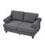 Canapé en tissu 59,5 po-69817096