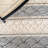 Clairvaux Natural Fiber Flat Weave Jute/Cotton Geometric Rug in Natural/Gray-1598134374