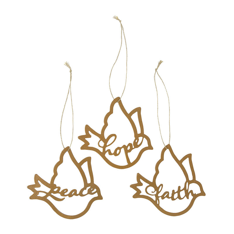Ornement en forme de fleuron Helbonnas The Holiday Aisle®