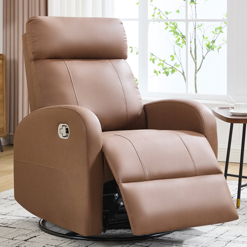 Fauteuil inclinable manuel inclinable 30,3 po, Brown