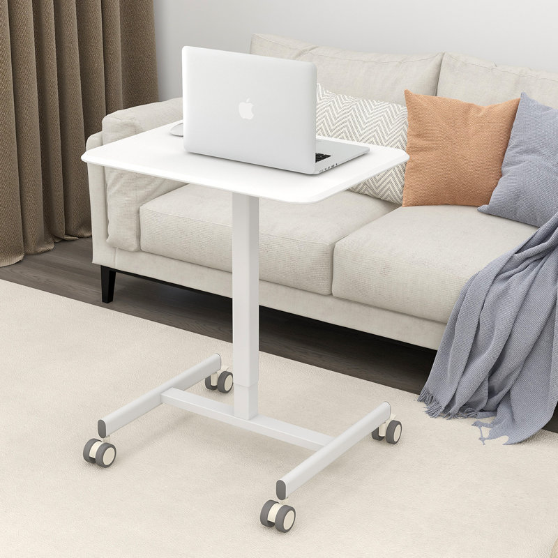 Verlynn 25.7’‘ Height Adjustable Standing Desk, White
