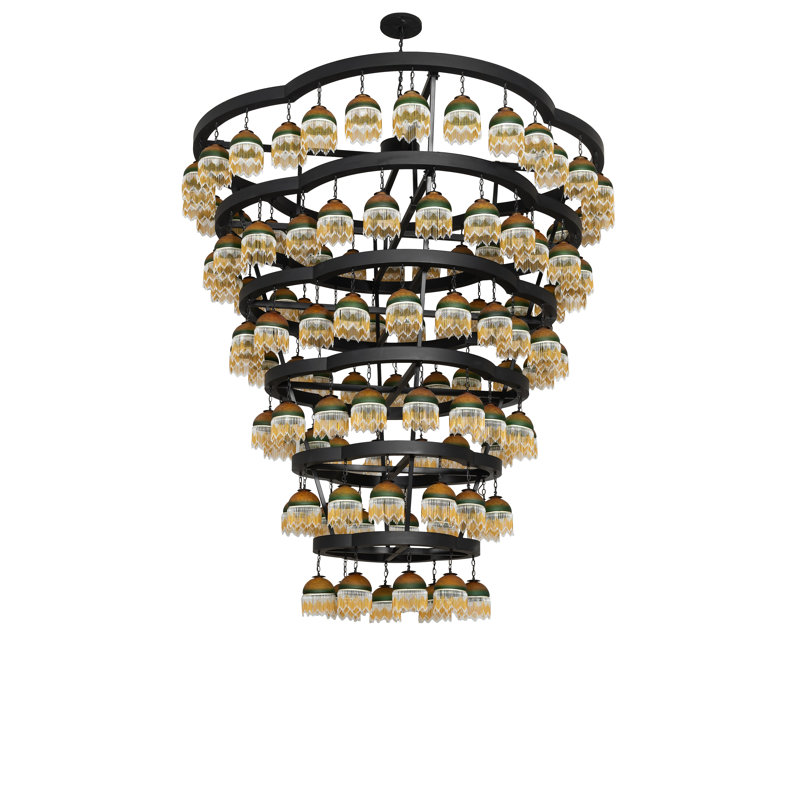 Lustre 108 lumières de 109 po de largeur Cretella