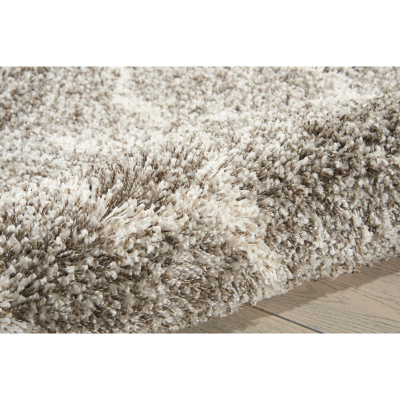 Patinkin Geometric Shag Area Rug, Rectangle 119 x 180cm