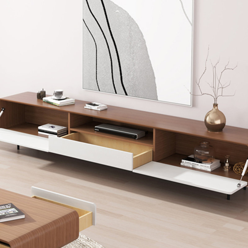 Simple and practical home TV cabinet, 70.87"