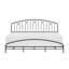 Lit festonné en métal Clenon, bronze-2143608244