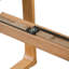 Table de salle à manger extensible en bois massif Topmax-514091505