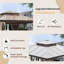 Auvent de toit permanent en aluminium et double en polycarbonate-87703191-90289470