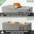 Outdoor Modern Stylish Fire Pit