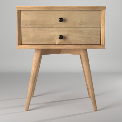 18'' W Solid Wood Nightstand