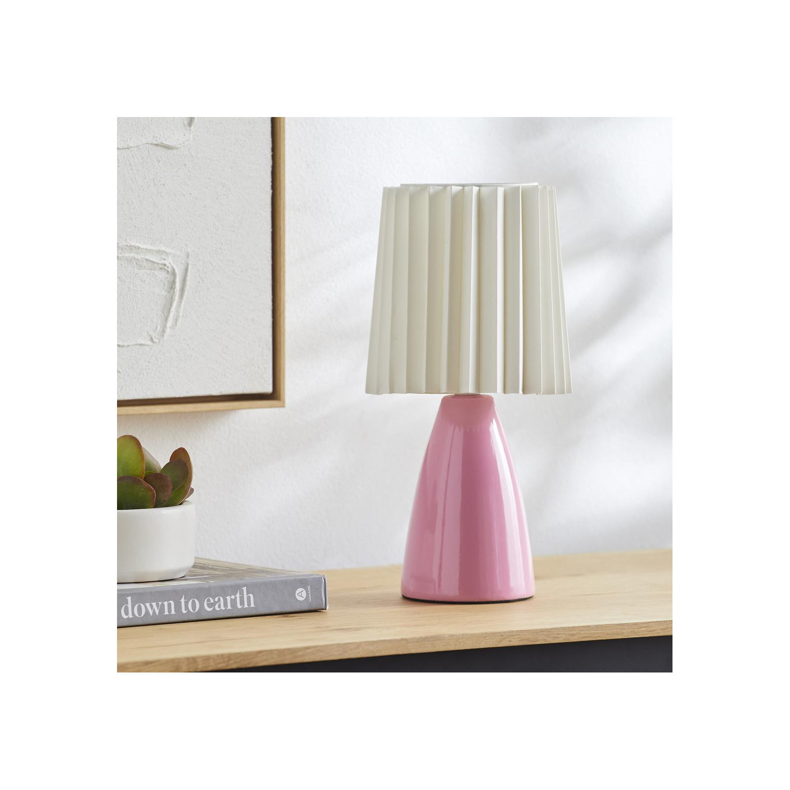 Juliette Accent Table Lamp, Pink