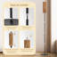 165cm Floor Lamp with Rope Weaving Shade (Bulb Included)