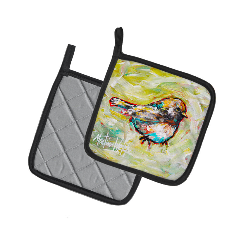 Caroline's Treasures Martin Welch New Artwork Polyester Potholder Set