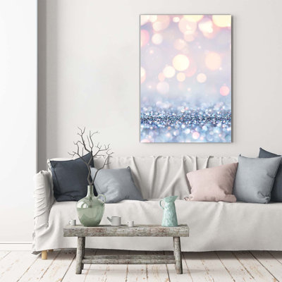 Shiny Background - Wrapped Canvas Print