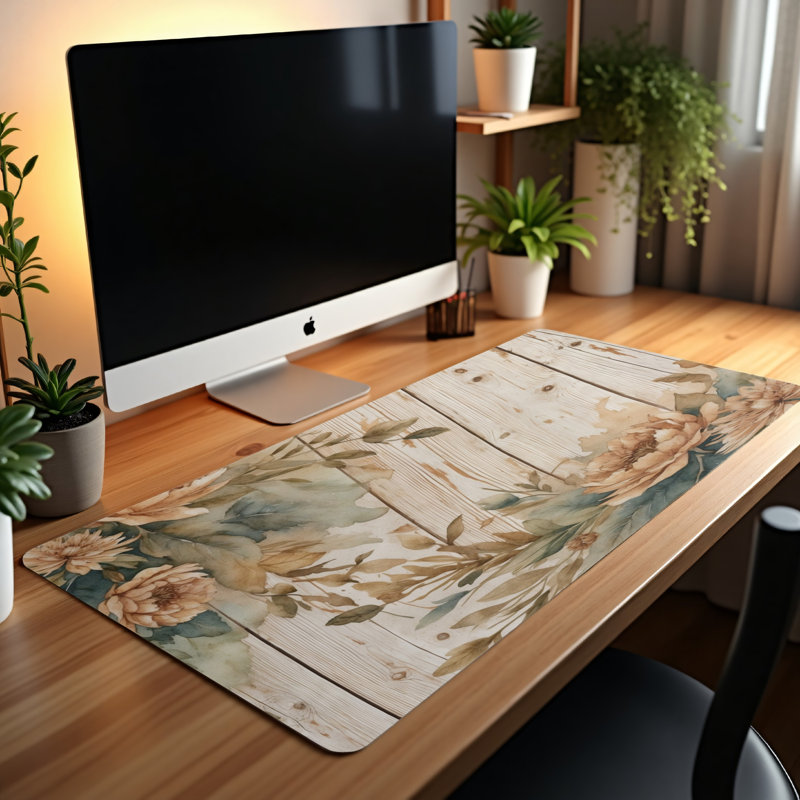 Polyester Desk Pad, 23.6x13.8