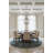 4-Light Matte Black And Chrome Metal Chandelier