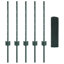 Vidaxl Fence With Posts Steel-116797794-116797797