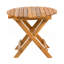 AUCUNE INSTALLATION REQUISE, PLATEAU EXTÉRIEUR EN BOIS D'ACACIA PLIABLE ET RÉGLABLE (FINITION Teck)