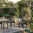 HDPE All-Weather Patio Dining Chair-2092434717