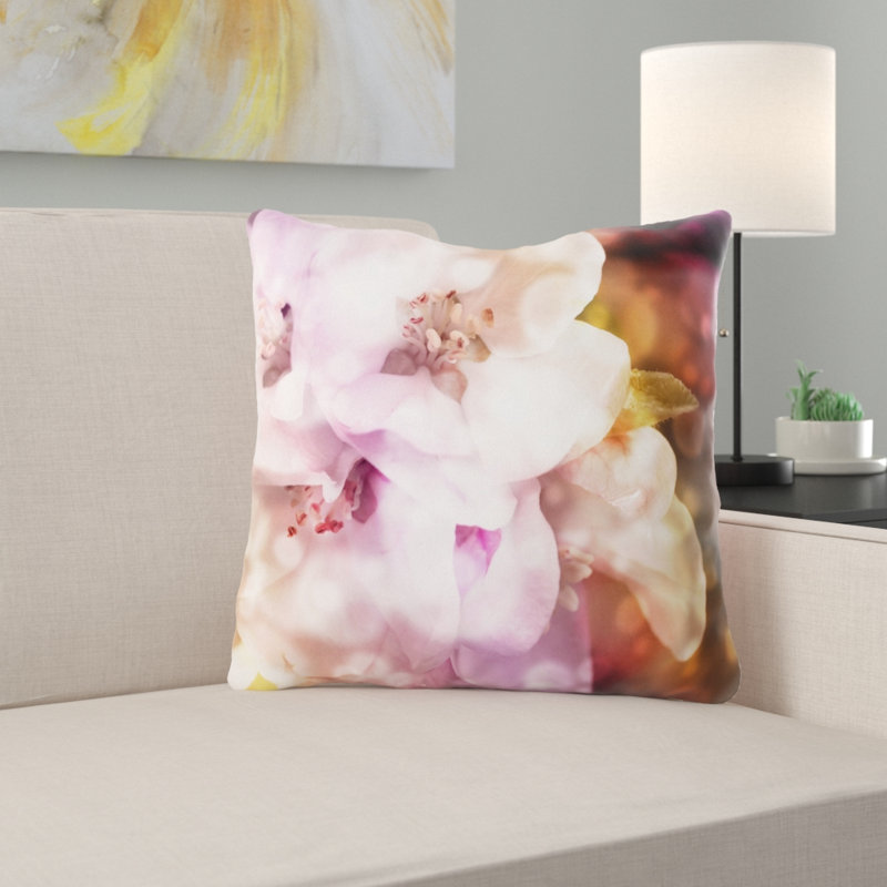 Housse et insert de coussin extérieur Shawnta, Microsuède, Intérieur