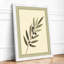 Olive Branch Botanical - Framed Print-750497569-750497568