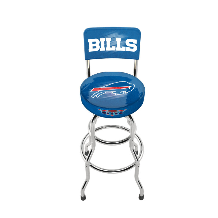 Buffalo Bills NFL High Back Adjustable Swivel Stool, Arcade1Up